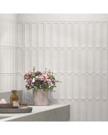 Kevinken BELLISIMO WHITE LITHOS TILES 160X80 cm