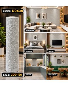 D0438 XPE WALL STICKER   300*120 CM   [ 1 PC=  39 Sq.ft  = 1227]