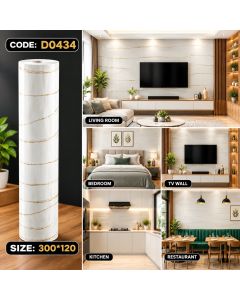 D0434 XPE WALL STICKER   120CM*300 CM   [ 1 PC=  38Sq.ft  = 874]